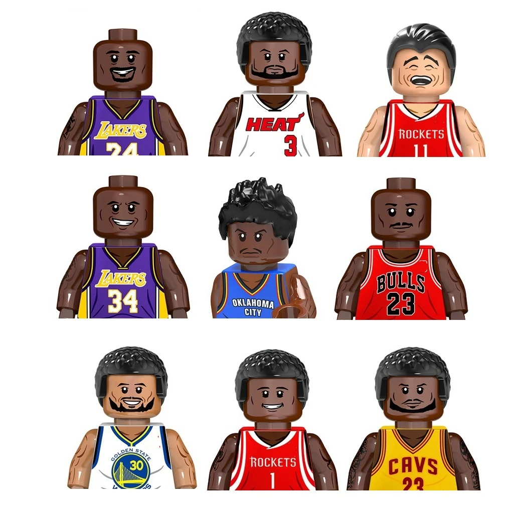 Figurines NBA compatibles LEGO