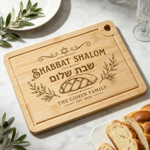 Planche Shabbat personnalisée