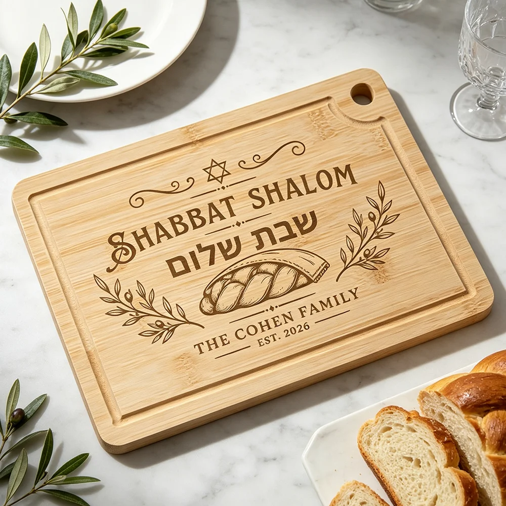 Planche Shabbat personnalisée