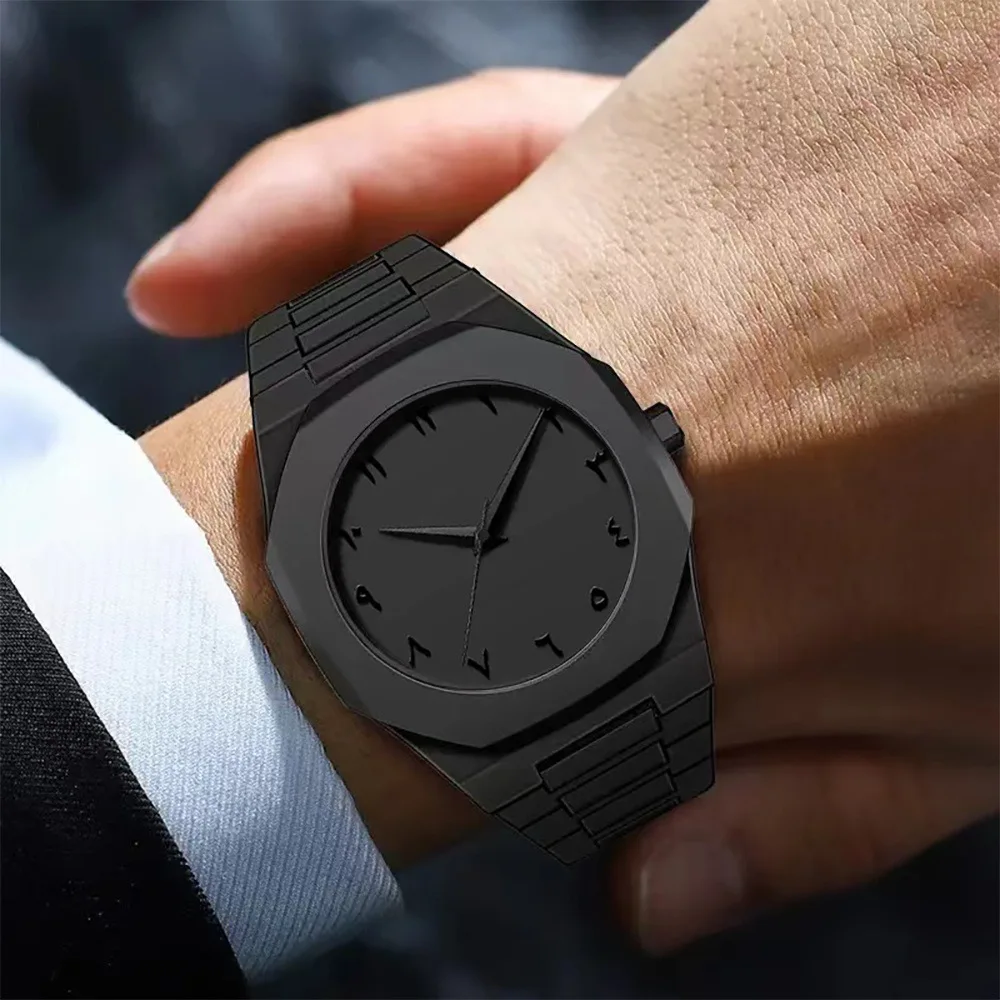 Montre homme chiffres arabes – Image 2