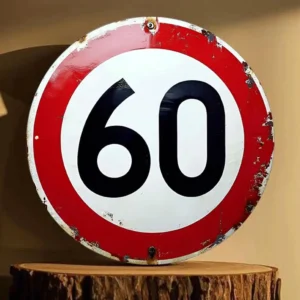 Panneau vintage 60 ans
