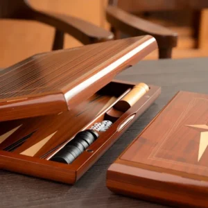 Backgammon en Bois Massif